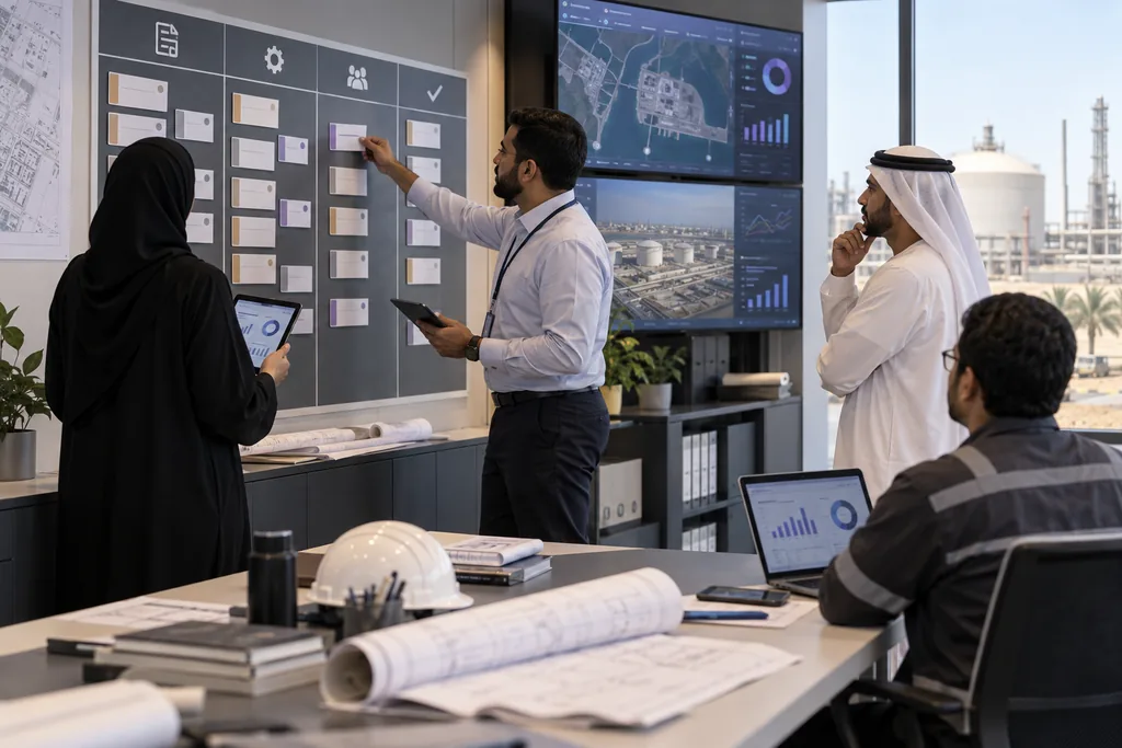 Business systems setup for an Abu Dhabi company - Notion, CRM, trackers and SOPs