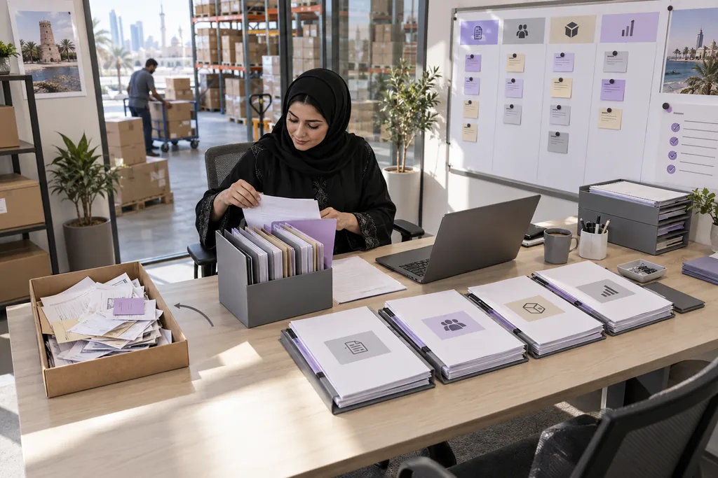 Business systems setup for an Ajman company - Notion, CRM and renewal trackers
