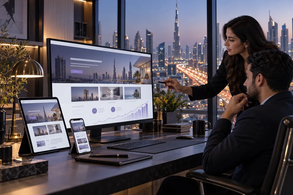 Website design for a Dubai business - responsive WordPress with SEO