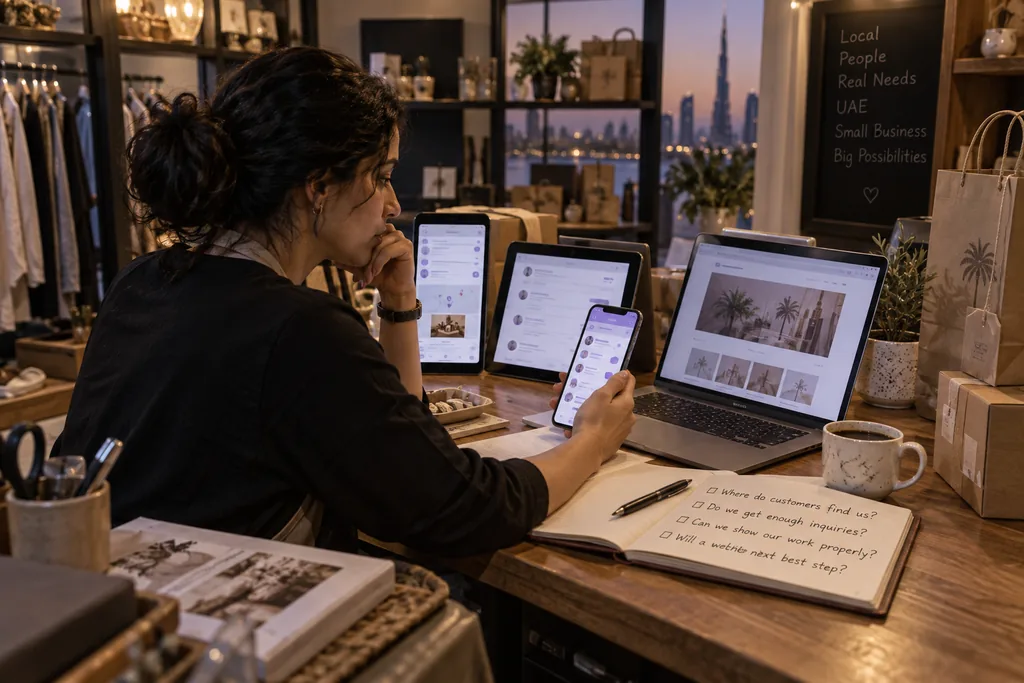 Does a small UAE business really need a website?